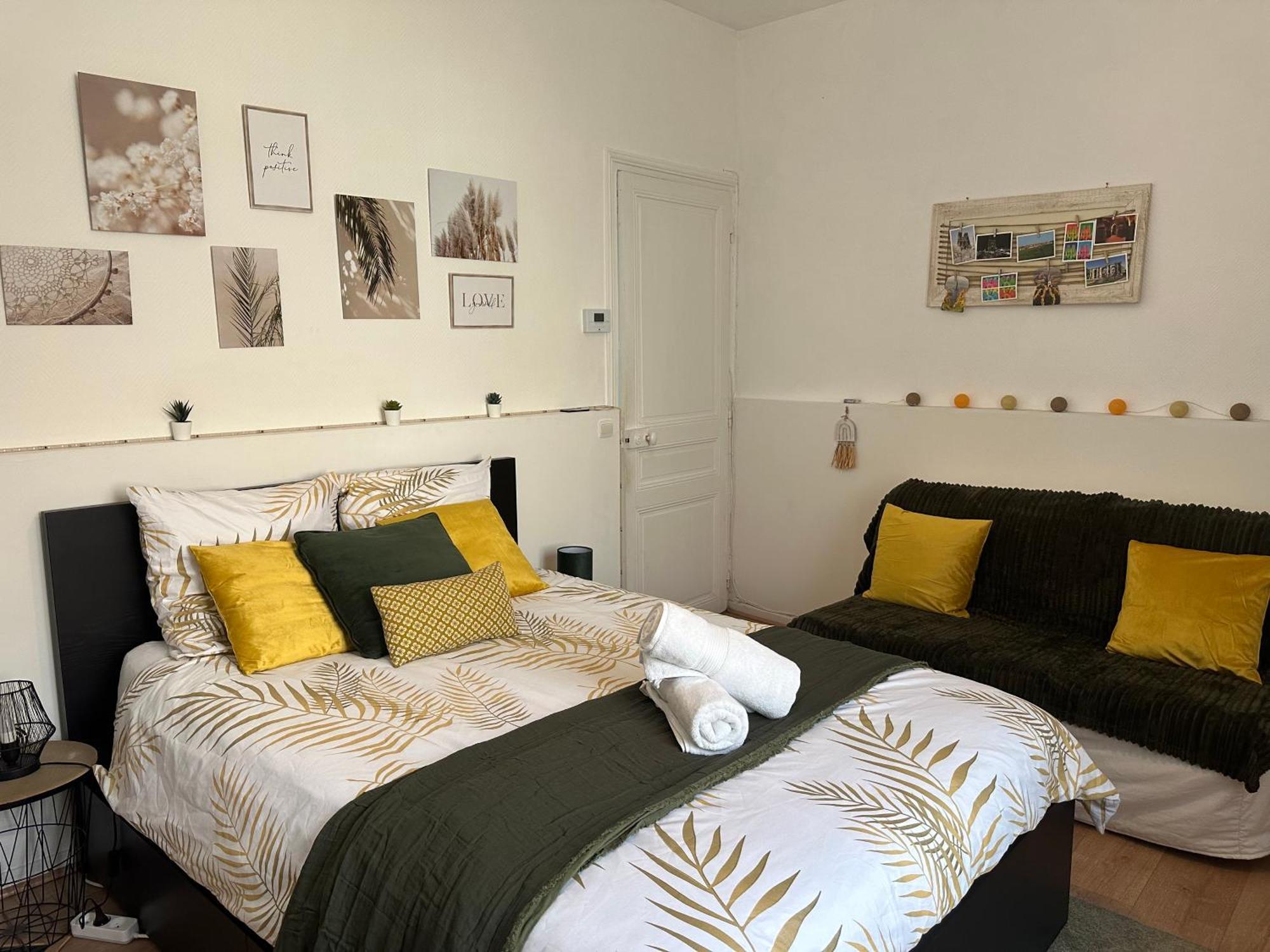 Au Cosy Garden Apartment Reims Ngoại thất bức ảnh