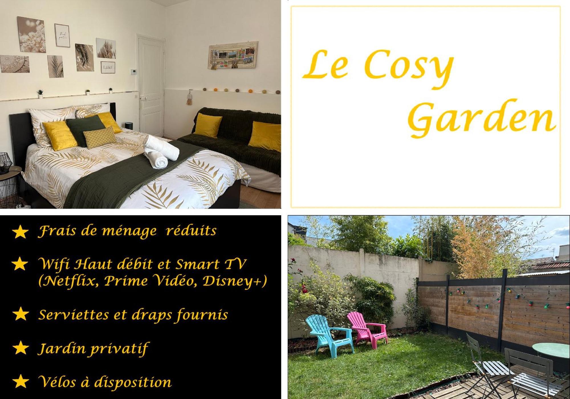 Au Cosy Garden Apartment Reims Ngoại thất bức ảnh